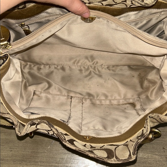 Coach Penelope Signature Large Tote Bag F14692 - Picture 9 of 12